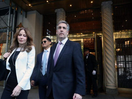 NEW YORK, NEW YORK - MAY 20: Michael Cohen, former personal lawyer to Donald Trump, and at