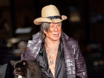 Mickey Rourke NON-EXCLUSIVE 2019 Feb 11 - Mickey Rourke and Philipp Plein at Philipp Plein show in New Y