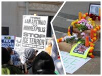 WATCH: San Antonio Socialists Build Shrine to Woman Shot After Charging ICE Agent with Car
