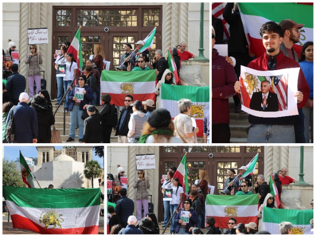 San Antonio Iranian American Community Rallies for Freedom in Iran (Randy Clark/Breitbart Texas)