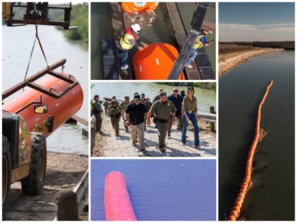 DHS Adopts Abbott's Strategy, Deploying 500 Miles Federal Buoy Barriers Along the Border (
