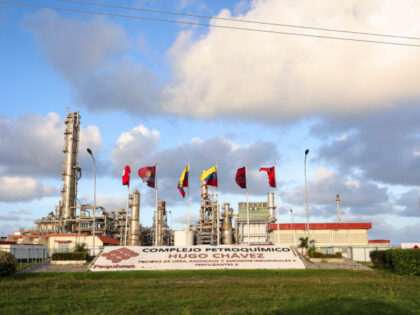 Outdated Venezuelan Oil Infrastructure General view of the Hugo Chávez petrochemical facilities during a walk around the outskir