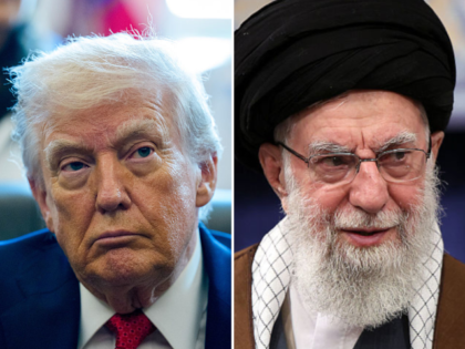 President Donald Trump and Ayatollah Ali Khamenei