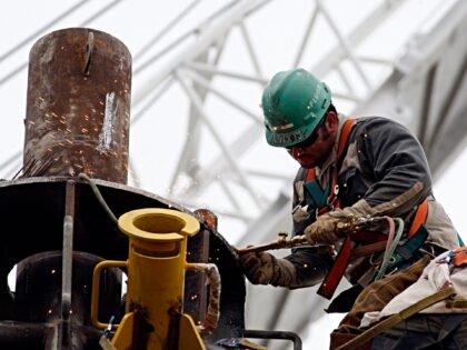 Venezuelan oil A worker works on the containment box that is part of the Sub Sea Oil Recovery System is n