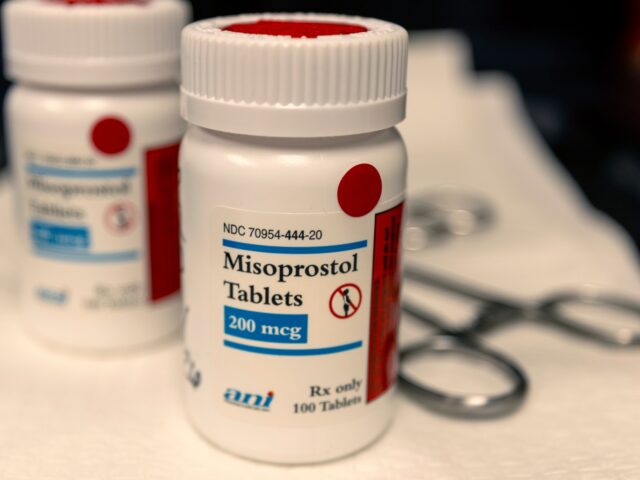 abortion referral CASPER, WYOMING - MARCH 10: In this photo illustration, Bottles of Misoprostol are seen at