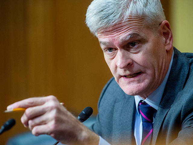 bill-cassidy-ap Sen. Bill Cassidy, R-La., speaks during a Senate Finance Committee hearing on the nominati
