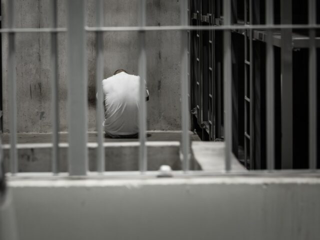 inside prison TECOLUCA, EL SALVADOR - MARCH 16: In this handout photo provided by the Salvadoran governm