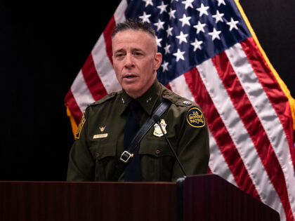 jan222026-Border-Patrol-Commander-Gregory-Bovino-getty MINNEAPOLIS, MINNESOTA - JANUARY 22: Border Patrol Commander Gregory Bovino speaks during