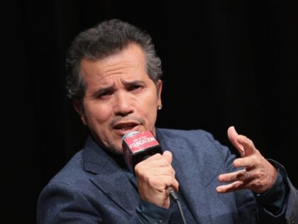john-leguizamo-microphone-getty NEW YORK, NEW YORK - APRIL 22: John Leguizamo attends a SAG-AFTRA Foundation Conversation