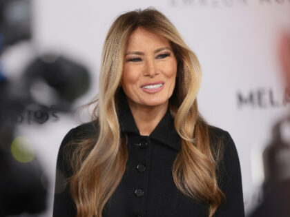 melaniascreening WASHINGTON, DC - JANUARY 29: First Lady Melania Trump attends Amazon MGM's "Mela