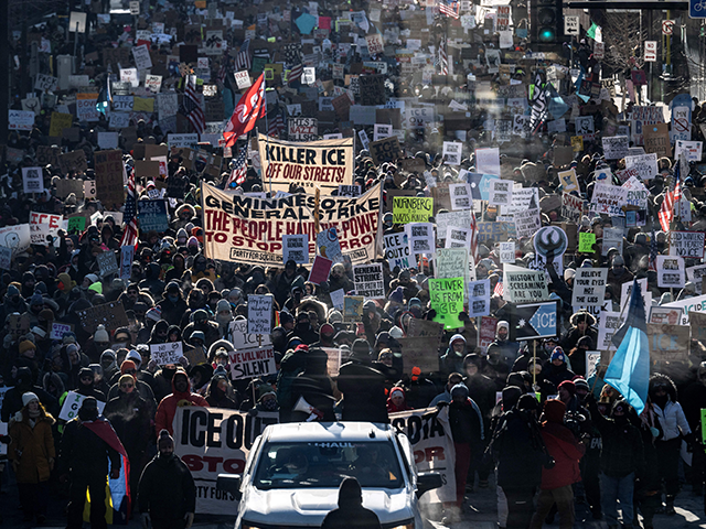 minnesota-protest-1-25-26-getty Protesters against Immigration and Customs Enforcement (ICE) march through the streets of