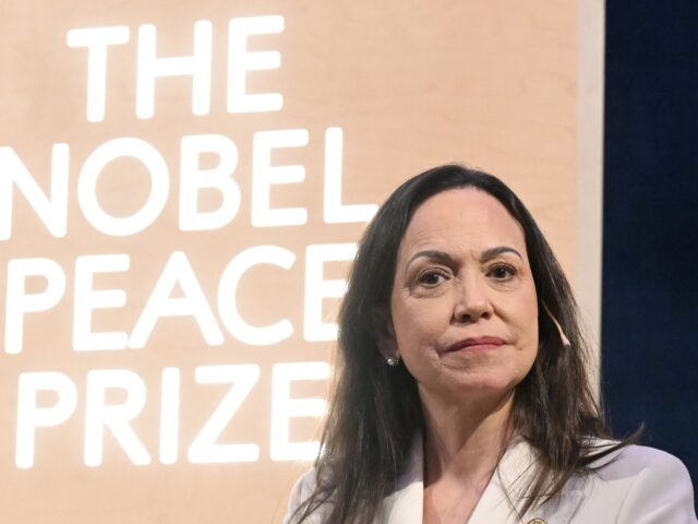 OSLO, NORWAY - DECEMBER 11: Maria Corina Machado, the Venezuelan opposition figure and 202