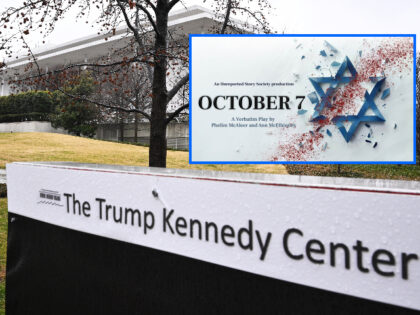 A general view shows the Kennedy Center in Washington, DC on January 10, 2026. The Washing