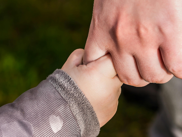 Child Holding Hand