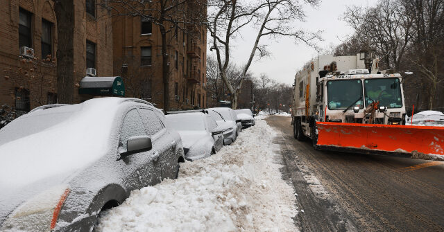 WATCH: Snowplow Driver Gleefully Half-Buries Parked Cars in Philadelphia