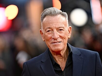 LONDON, ENGLAND - OCTOBER 15: Bruce Springsteen attends the "Springsteen: Deliver Me from