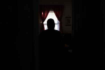 Ana, a Mexican resident of Minneapolis, inside her home on January 31, 2026, as federal im