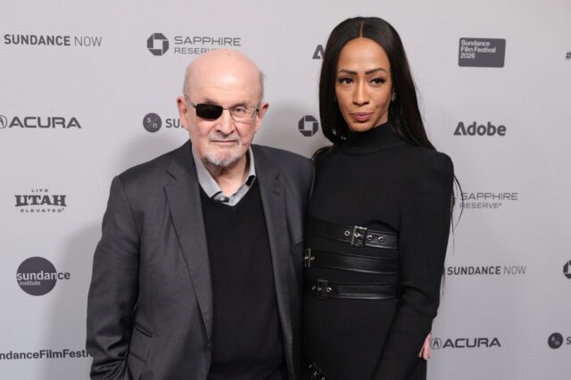 Author Salman Rushdie warned that 'everybody's in danger now,' at the premi