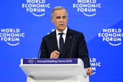 Canadian Prime Minister Mark Carney won praise for his speech about a rupture in the US-le