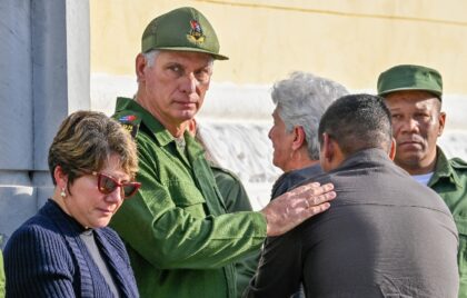 Cuban President Miguel Diaz-Canel defended his country's military preparedness exerci