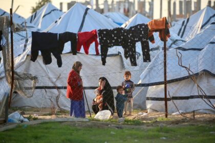 Humanitarian conditions in the Gaza Strip, where Israel will ban 37 NGOs from operating, r