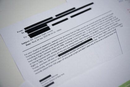 The US Department of Justice said it is still reviewing more than two million documents po