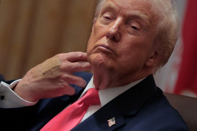 US President Donald Trump says he does not fall asleep in public despite instances where h