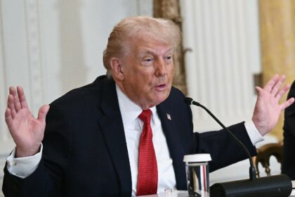 US President Donald Trump said he was considering tariffs on nations that don't '