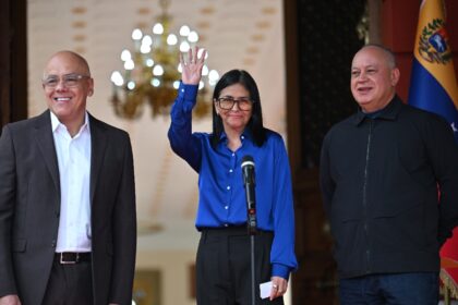 Venezuela's interim president Delcy Rodriguez has won words of praise from US Preside
