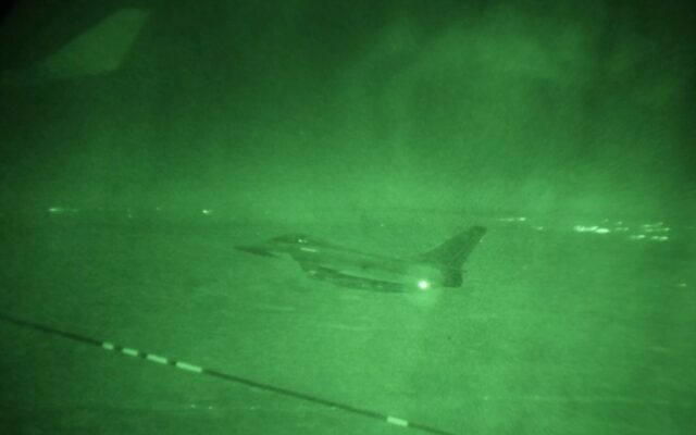 Video footage recorded on January 3, 2025 and released by the British Ministry of Defence