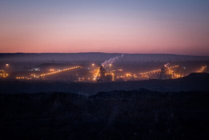 A view of the Horizon CNRL oil sands site in Fort McMurray in Canada's Alberta provin
