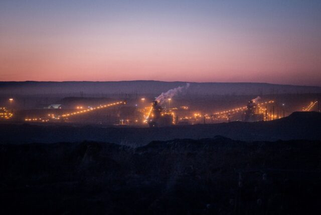 A view of the Horizon CNRL oil sands site in Fort McMurray in Canada's Alberta provin