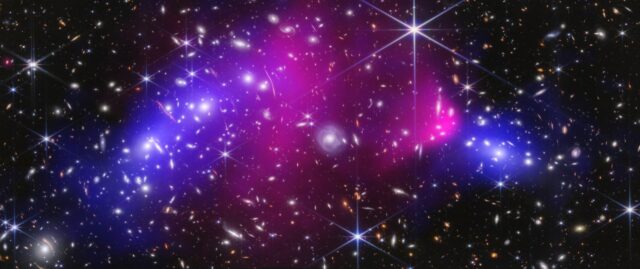 Dark Matter Map The Associated Press