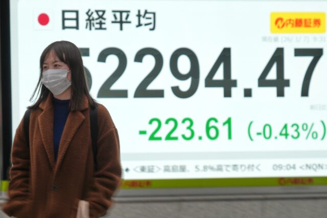 Japan Financial Markets The Associated Press