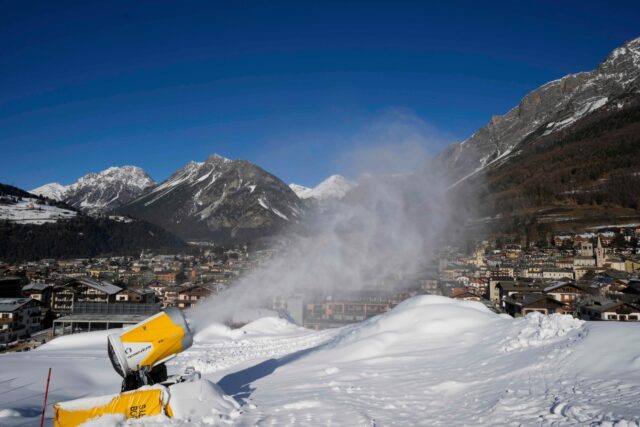 Olympics Milan Cortina Snowmaker The Associated Press