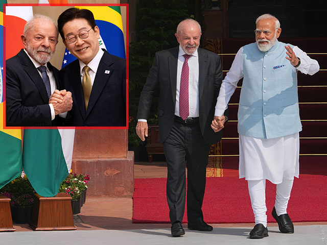 Title: India Brazil Image ID: 26052230290683 Article: Indian Prime Minister Narendra Modi