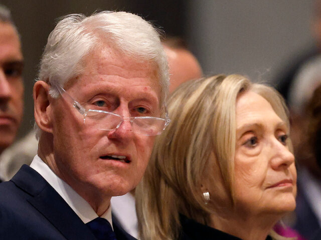 Former U.S. President Bill Clinton, former U.S. Secretary of State Hillary Clinton and for
