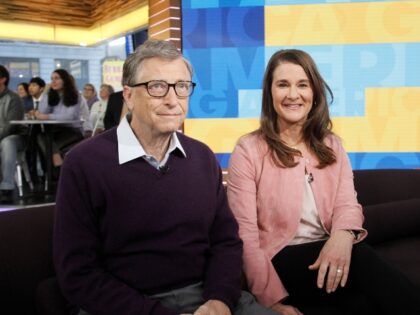 Bill and Melinda Gates before the divorce