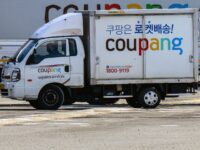 Coupang delivery truck