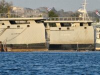 Cuban coast guard ships docked at the port of Havana on February 25, 2026. Cuba's coa