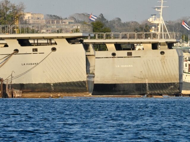 Cuban coast guard ships docked at the port of Havana on February 25, 2026. Cuba's coa