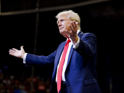 BOZEMAN, MONTANA - AUGUST 09: Republican presidential nominee, former U.S. President Donal