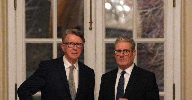 UK’s Starmer Admits He Knew of Relationship Between Epstein and Ex-Ambassador Mandelson