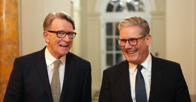 Damage Control: Starmer Calls For ‘Prince of Darkness’ Mandelson, His Ex-U.S. Ambassador, to Quit Parliament Over Epstein Emails