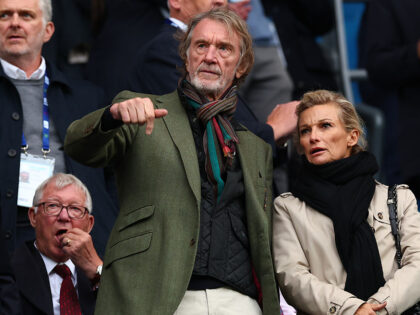 MANCHESTER, ENGLAND - SEPTEMBER 14: Manchester Utd owner Sir Jim Ratcliffe during the Prem