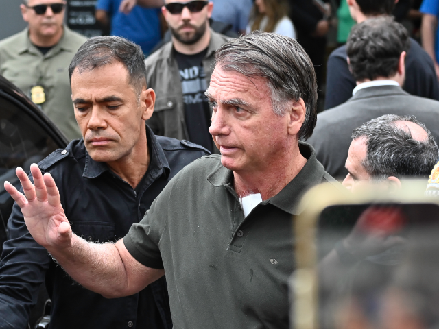 BRASILIA, BRAZIL - SEPTEMBER 14: Former Brazilian President Jair Bolsonaro leaves DF Star