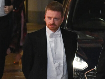 Morgan McSweeney, UK prime minister's chief of staff, arrives at the Lord Mayor'