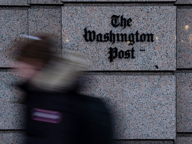 The Washington Post headquarters in Washington, DC, US, on Tuesday, Jan. 27, 2026. The Was