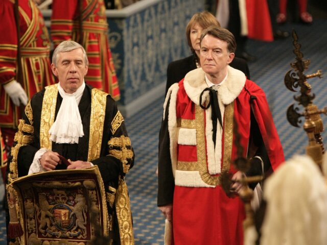 LONDON - NOVEMBER 18: (EDITOR'S NOTE: Alternative crop of image # 93192470) Secretary of S