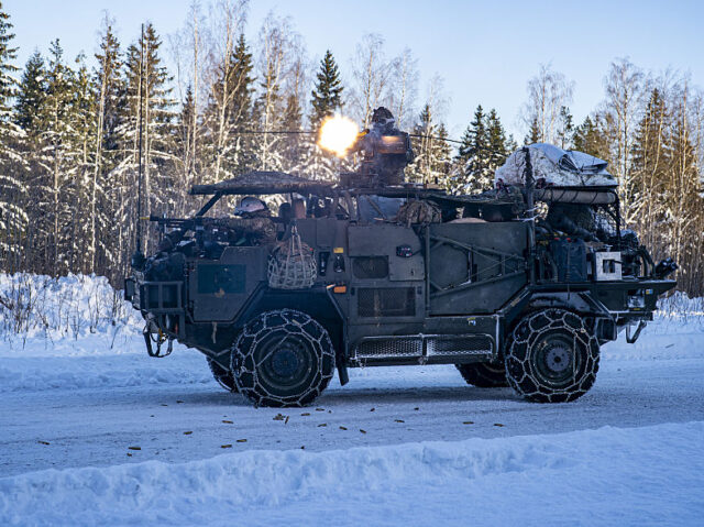 Jackal mounted soldiers from the 2nd Battalion The Royal Anglian Regiment (The Poachers) e